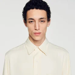 Homme SANDRO Chemise Fluide