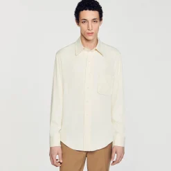 Homme SANDRO Chemise Fluide