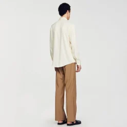 Homme SANDRO Chemise Fluide
