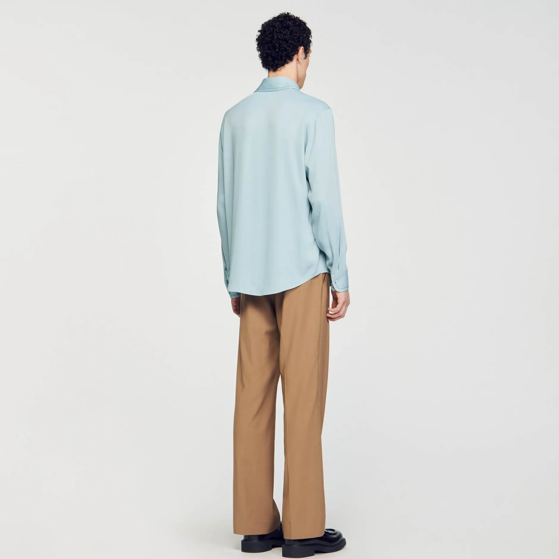 Homme SANDRO Chemise Fluide