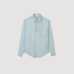 Homme SANDRO Chemise Fluide