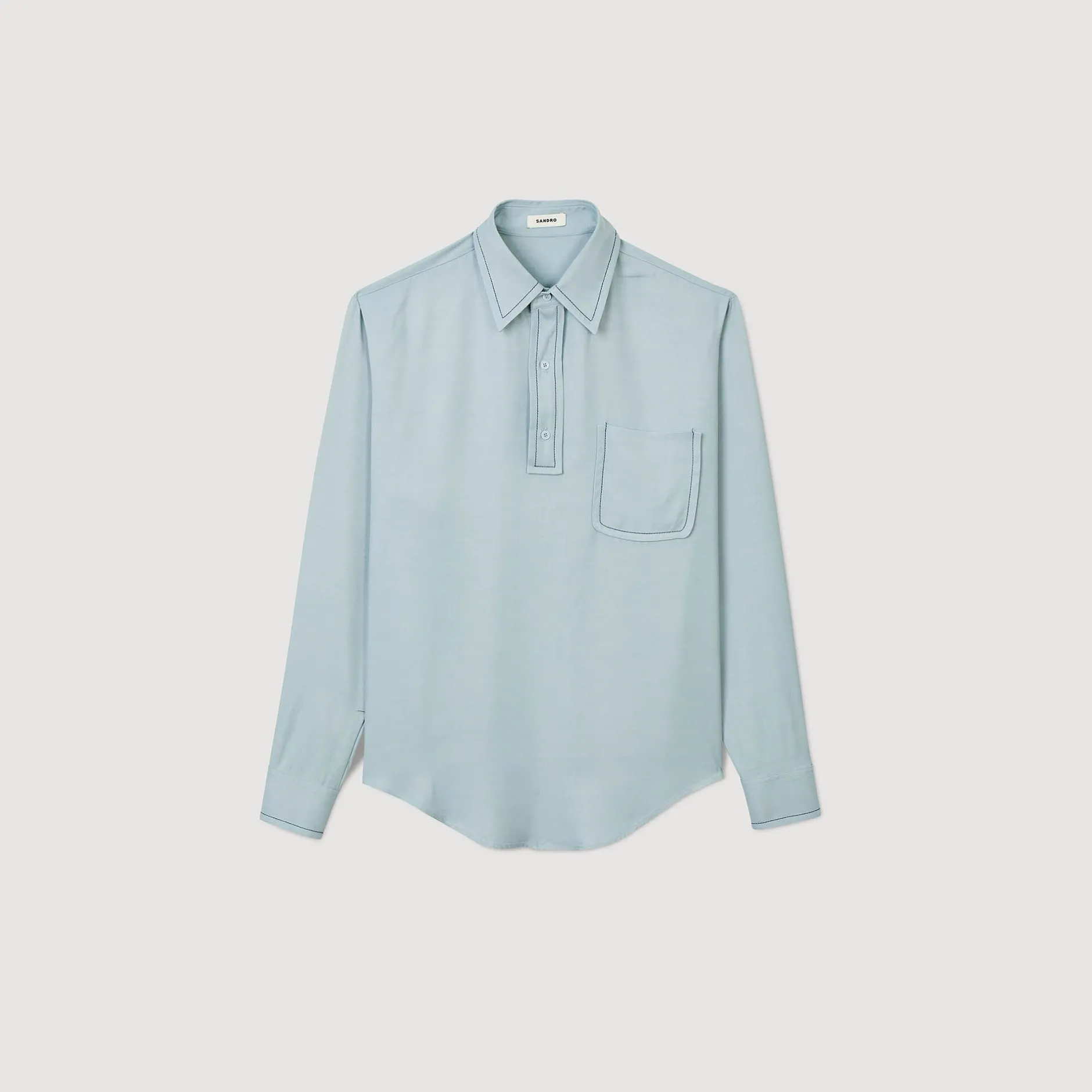 Homme SANDRO Chemise Fluide