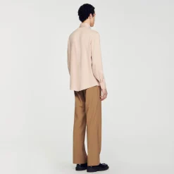 Homme SANDRO Chemise Fluide