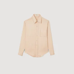 Homme SANDRO Chemise Fluide