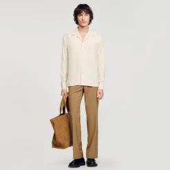 Homme SANDRO Chemise Fluide
