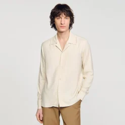 Homme SANDRO Chemise Fluide