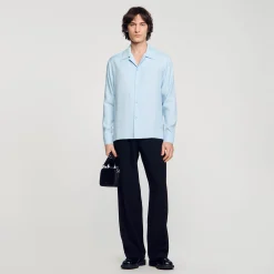 Homme SANDRO Chemise Fluide