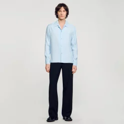 Homme SANDRO Chemise Fluide