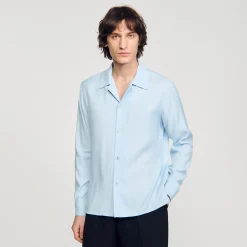 Homme SANDRO Chemise Fluide