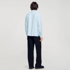 Homme SANDRO Chemise Fluide