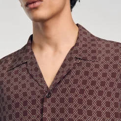 Homme SANDRO Chemise Fluide