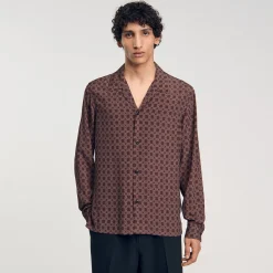 Homme SANDRO Chemise Fluide