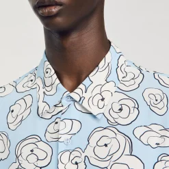 Homme SANDRO Chemise Imprimé Camélias