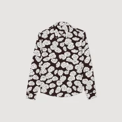 Homme SANDRO Chemise Imprimé Camélias