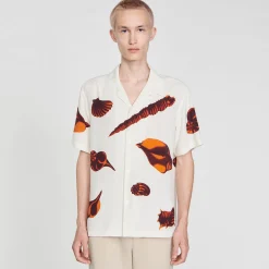 Homme SANDRO Chemise Imprimé Coquillages