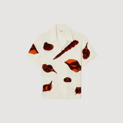 Homme SANDRO Chemise Imprimé Coquillages