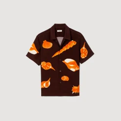 Homme SANDRO Chemise Imprimé Coquillages