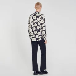 Homme SANDRO Chemise Imprimé Fleurs