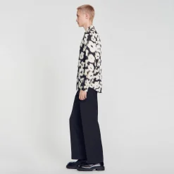 Homme SANDRO Chemise Imprimé Fleurs