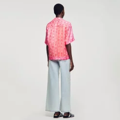 Femme SANDRO Chemise Imprimé Paisley