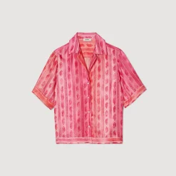 Femme SANDRO Chemise Imprimé Paisley