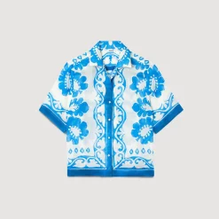 Femme SANDRO Chemise Imprimée