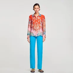 Femme SANDRO Chemise Imprimée