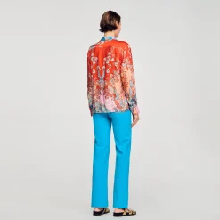 Femme SANDRO Chemise Imprimée