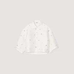 Femme SANDRO Chemise Ornée De Strass