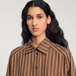 Femme SANDRO Chemise Oversize