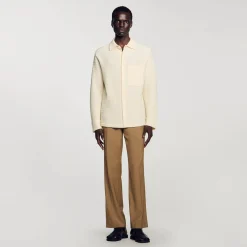 Homme SANDRO Chemise Oversize En Maille