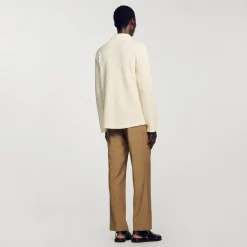 Homme SANDRO Chemise Oversize En Maille