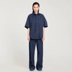 Femme SANDRO Chemise Strassée à Cravate