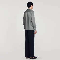 Homme SANDRO Chemise Zippée