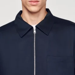 Homme SANDRO Chemise Zippée
