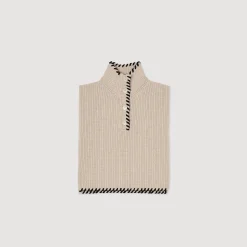 Femme SANDRO Col En Maille