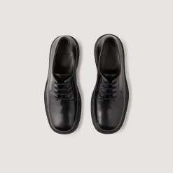 Homme SANDRO Derbies En Cuir Glacé