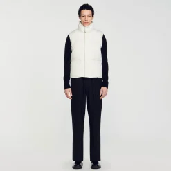 Homme SANDRO Doudoune Sans Manches