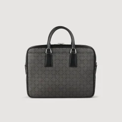 Homme SANDRO Grand Briefcase Square Cross