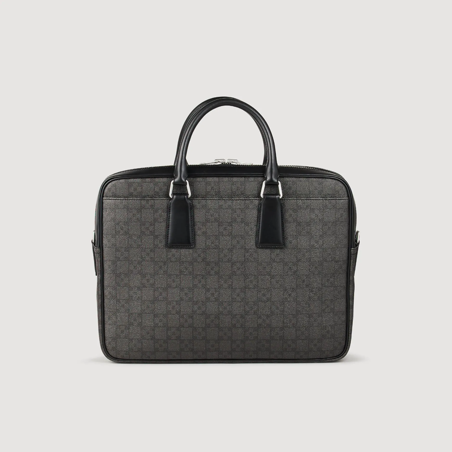 Homme SANDRO Grand Briefcase Square Cross