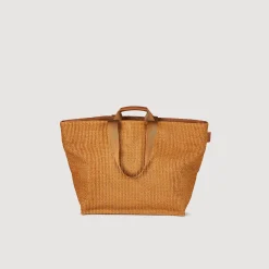 Homme SANDRO Grand Sac En Toile Tissée