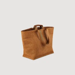 Homme SANDRO Grand Sac En Toile Tissée
