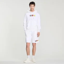 Homme SANDRO Hoodie à Capuche Wild Animals