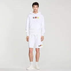 Homme SANDRO Hoodie à Capuche Wild Animals