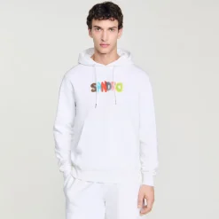 Homme SANDRO Hoodie à Capuche Wild Animals