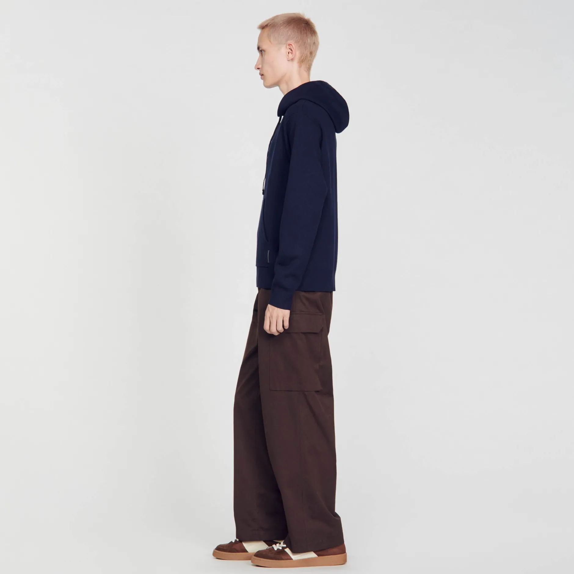 Homme SANDRO Hoodie En Maille