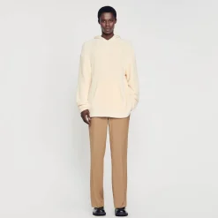 Homme SANDRO Hoodie En Polaire