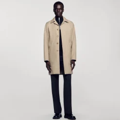 Homme SANDRO Imperméable Droit