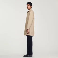 Homme SANDRO Imperméable Droit