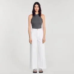 Femme SANDRO Jean à Grandes Poches